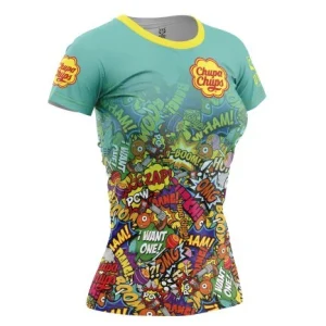WOMAN_TSHIRT_CHCH_COMIC_FRONT.jpgv1663160764 Textile femme t-shirt chupachups comics - OTSO
