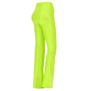 Pantaloni skinny WR.UP® similpelle lime effetto cocco
