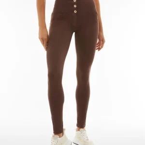 Push up WR.UP® a vita alta in tessuto traspirante ecologico