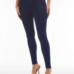 Jeggings push up WR.UP® skinny vita alta tessuto organico