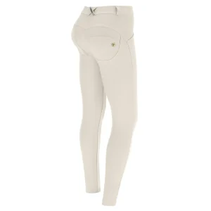 Pantaloni push up WR.UP® in jersey drill ecosostenibile