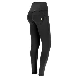 Pantaloni push up WR.UP® traspiranti vita alta con bottoni