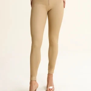 Pantaloni push up WR.UP® vita alta superskinny similpelle