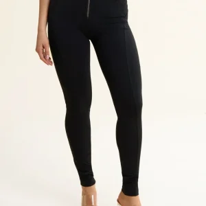 Pantaloni WR.UP in jersey vita alta con decoro sui fianchi