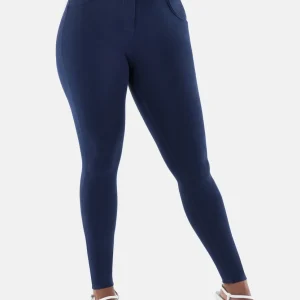 Pantaloni push up WR.UP® curvy gamba superskinny in cotone