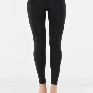 Jeggings push up WR.UP® superskinny jersey-denim organico