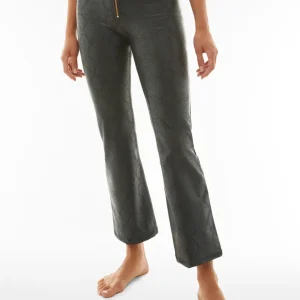 WRUP31HF308_ANI63V_-_02.jpgv1751626777 Pantaloni WR.UP® similpelle pitonata fondo flare cropped