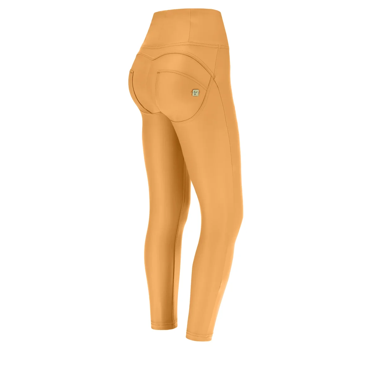 Pantaloni push up WR.UP® 7/8 superskinny vita alta similpelle – Image 7