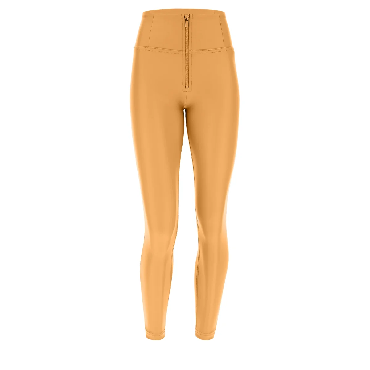 Pantaloni push up WR.UP® 7/8 superskinny vita alta similpelle – Image 8