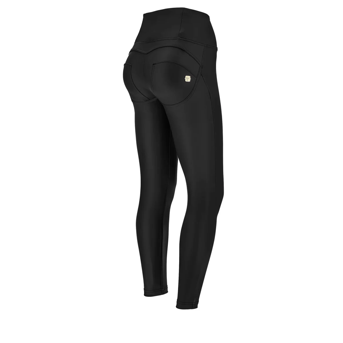 Pantaloni push up WR.UP® 7/8 superskinny vita alta similpelle – Image 6