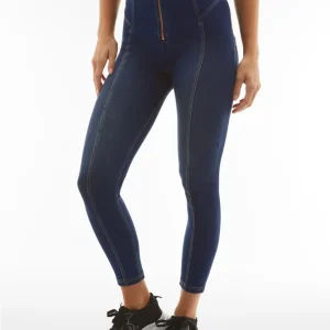 Jeggings WR.UP® 7/8 con cucitura centrale e vita alta