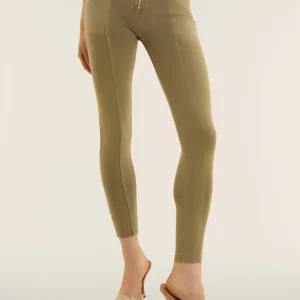 Pantaloni WR.UP vita alta lunghezza 7/8 effetto vissuto