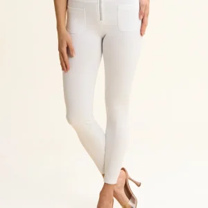 Pantaloni WR.UP 7/8 vita alta con taschine applicate