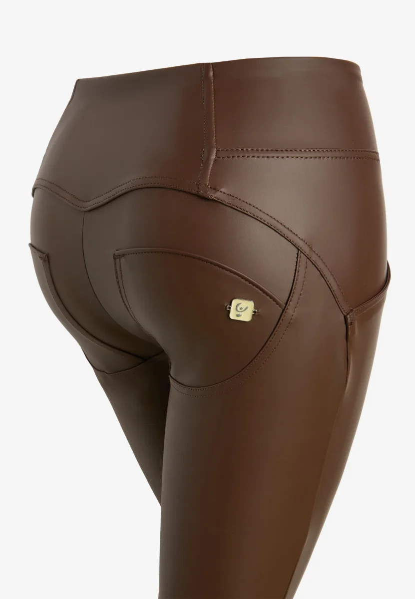 Push up WR.UP® 7/8 clessidra vita media superskinny similpelle – Image 9