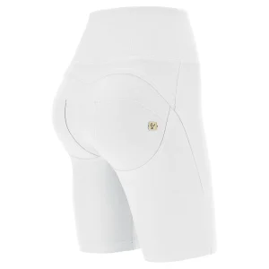 Pantaloni biker push up WR.UP® in jersey drill sostenibile