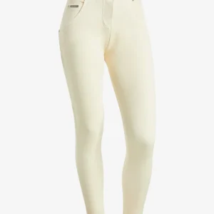 Pantaloni push up WR.UP® clessidra tessuto navetta ecologico