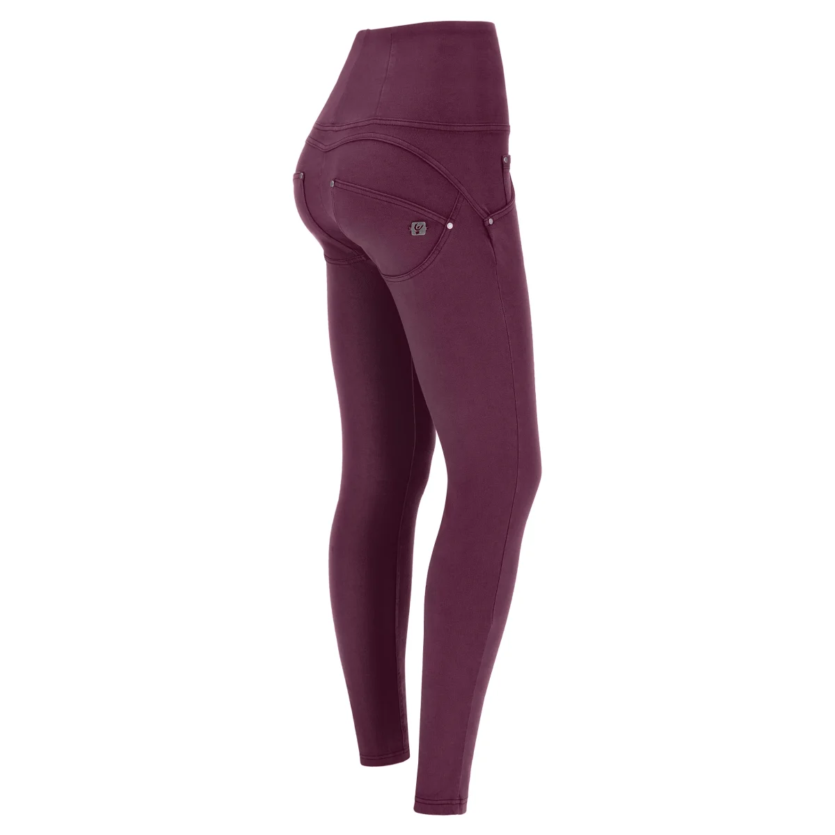 Pantaloni push up WR.UP® vita alta superskinny tessuto navetta – Image 5