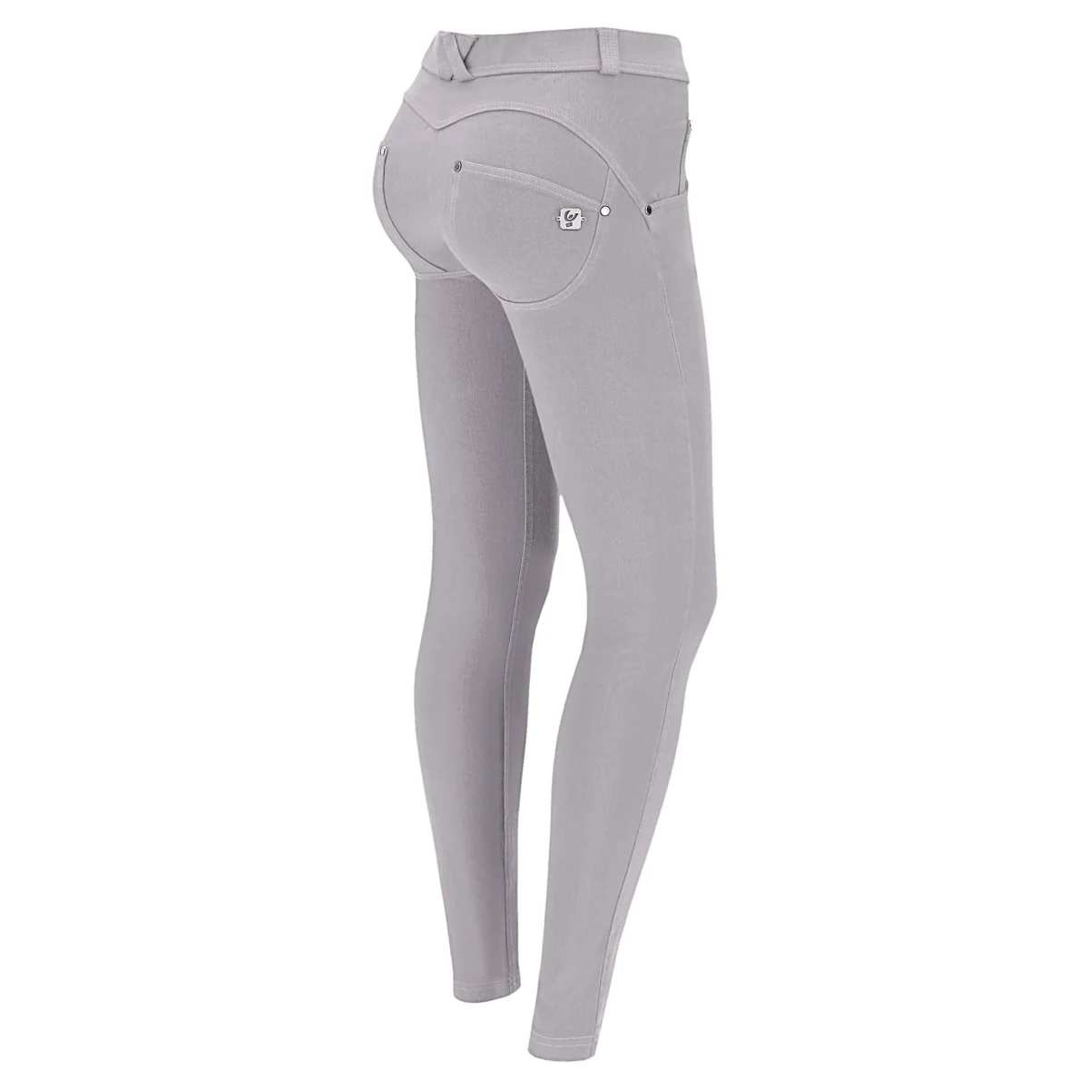 Pantaloni push up WR.UP® vita alta superskinny tessuto navetta – Image 6
