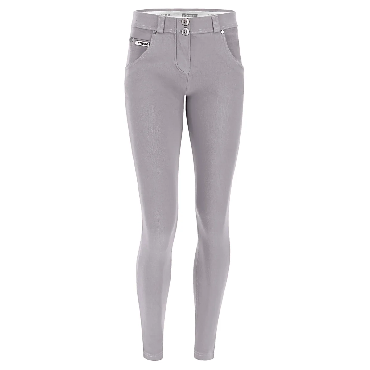 Pantaloni push up WR.UP® vita alta superskinny tessuto navetta – Image 7