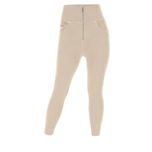 Pantaloni push up WR.UP® 7/8 curvy superskinny in navetta