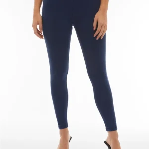 Leggings push up WR.UP® CORE vita regular in Tencel denim