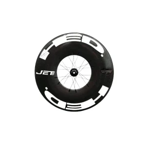 Jet 180 black roue pleine de vélo freinage disque - HED