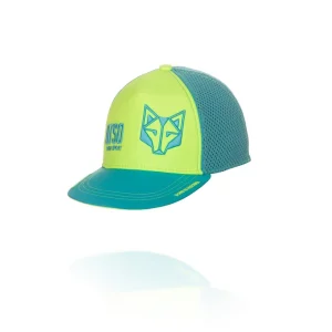 Casquette Snapback Jaune fluo Bleu - OTSO
