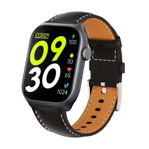 Runmefit GTS7 Smart Sports Watch - Leather Strap