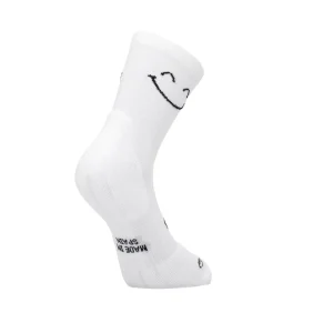Chaussettes running  Sporcks Happy mode White