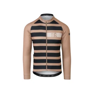 Maillot de vélo manche longue SIX6 classic toffee Homme