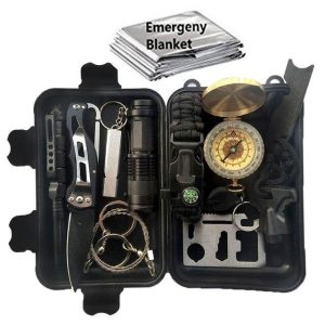 Kit de Survie / EDC boitier (12 en 1)