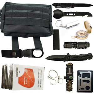 Kit de Survie Molle noir