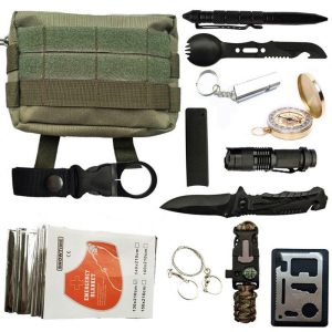 Kit de Survie Molle vert armée