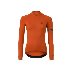 maillot de vélo manche longue femme Solid performance Ice Tea - AGU