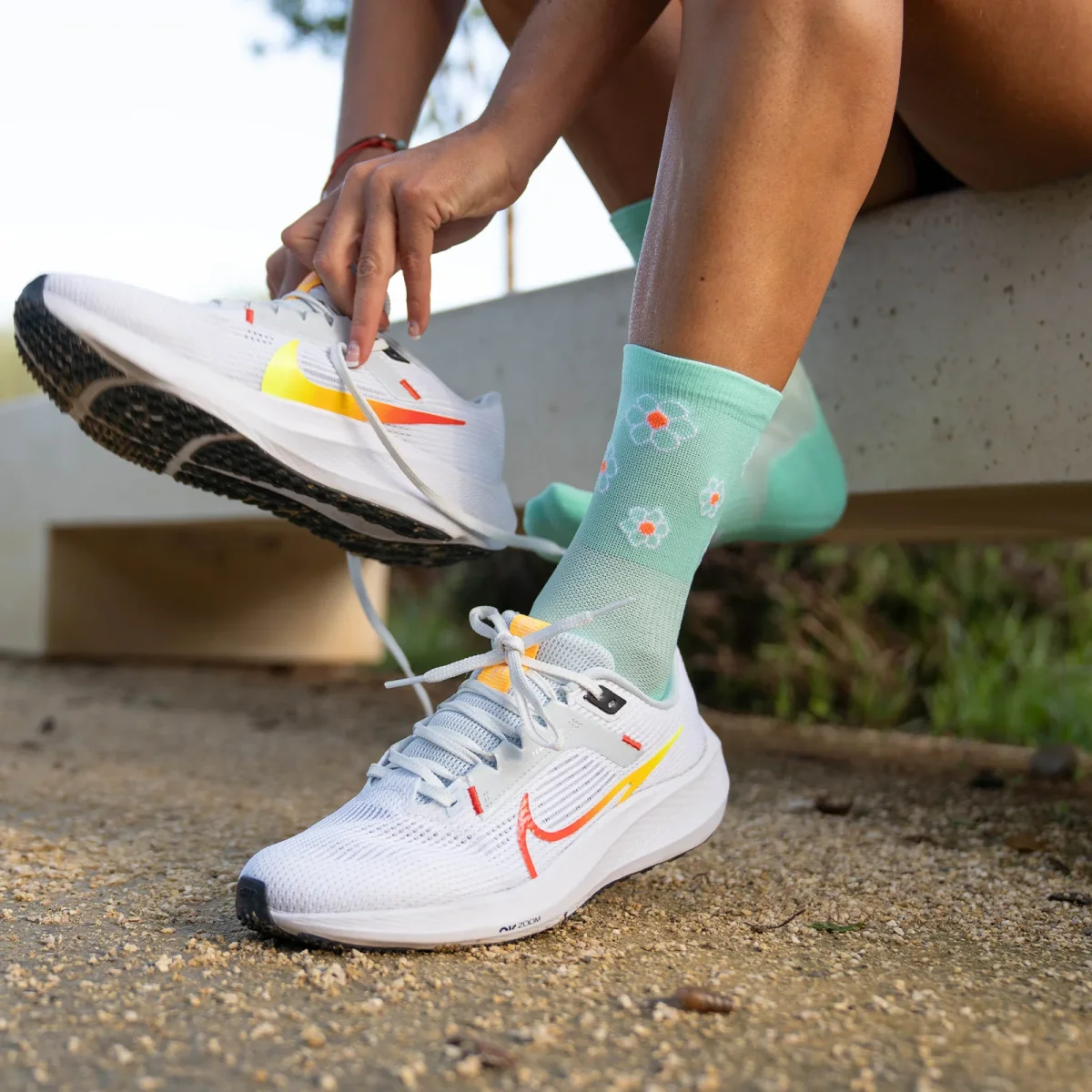 MARGUERITE GREEN - CALCETÍN RUN ULTRALIGHT – Image 4