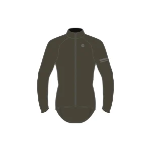 Veste de pluie vélo femme Essential forest_green - AGU