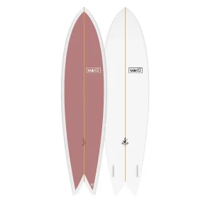 MAKU Surf Mid Length Coral Joy Twin Long Fish
