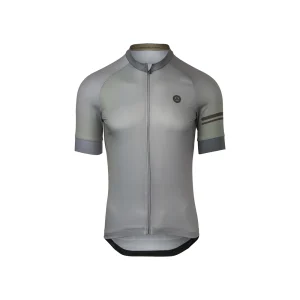 Maillot de vélo manche courte homme Gradient essential Strategy Green -
