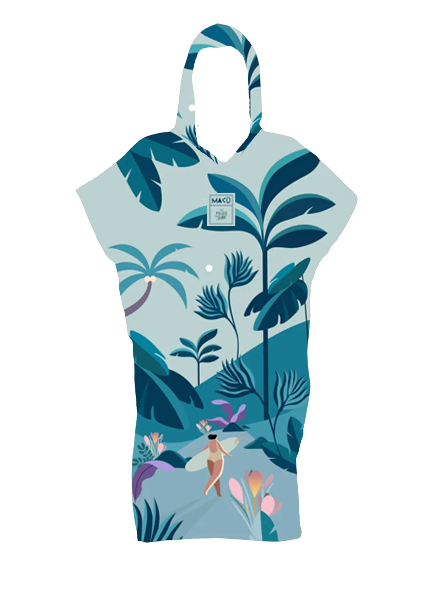 Poncho Les Filles du Surf x Maku