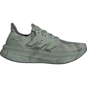 Adidas Ultraboost 5 Men Running Shoes Silver Green/Carbon
