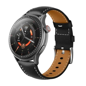 Runmefit GTR3 AMOLED Smart Sports Watch - Leather Strap
