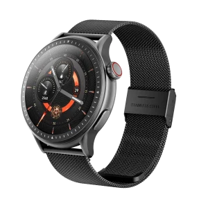 Runmefit GTR3 AMOLED Smart Sports Watch - Steel Strap