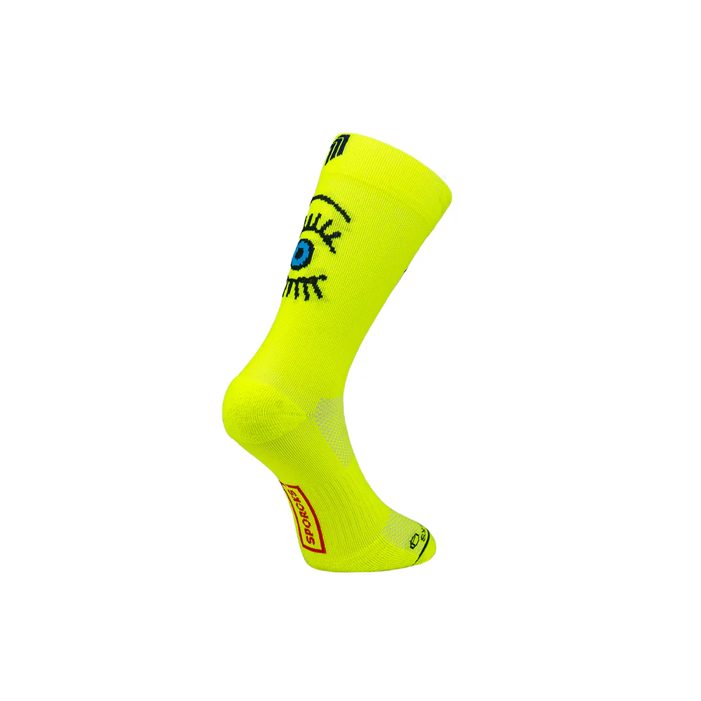 Chaussettes running Sporcks - EYE YELLOW